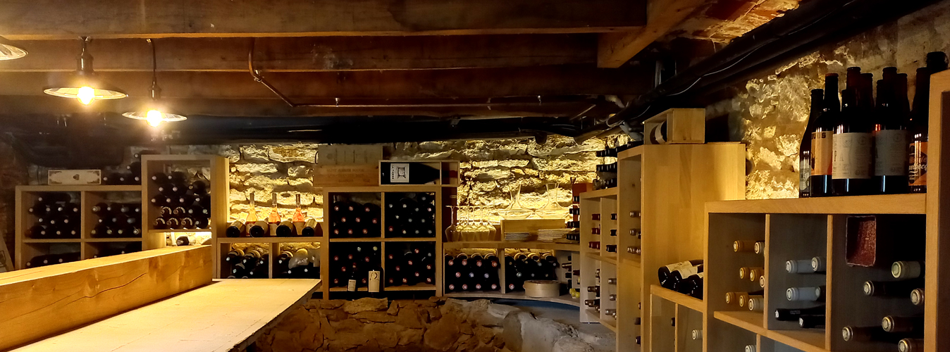 Cave à vin entérrée