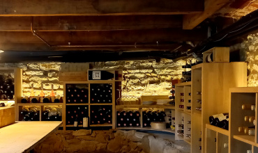 Cave à vin entérrée